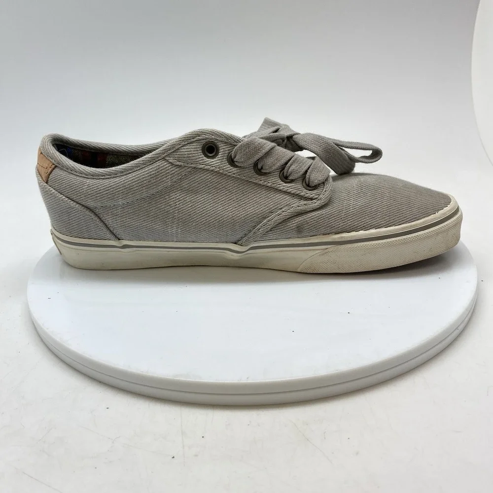 Vans Atwood Deluxe Mens 8.5 Gray‎ Athletic Casual Skater Shoes Sneakers 721356